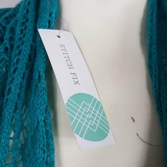 Stitch Fix Octavia Joanna Crochet Knit Infinity Scarf NWT - Picture 6 of 6